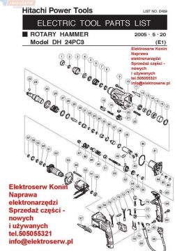 Hitachi uchwyt 324-527 DH24PC3 grip