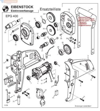 EIBENSTOCK kołek silikonowy do zacieraczki EPG400 80901055