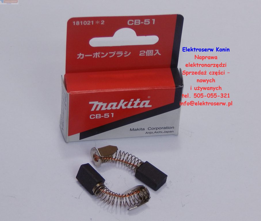 Makita szczotki  CB-51 181021-2