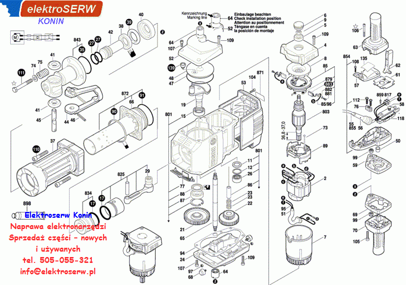 Bosch płyta pośrednia do GSH 27 VC 1615700057
