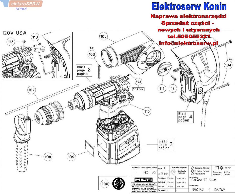 Hilti mimośród do młotowiertarki 344764