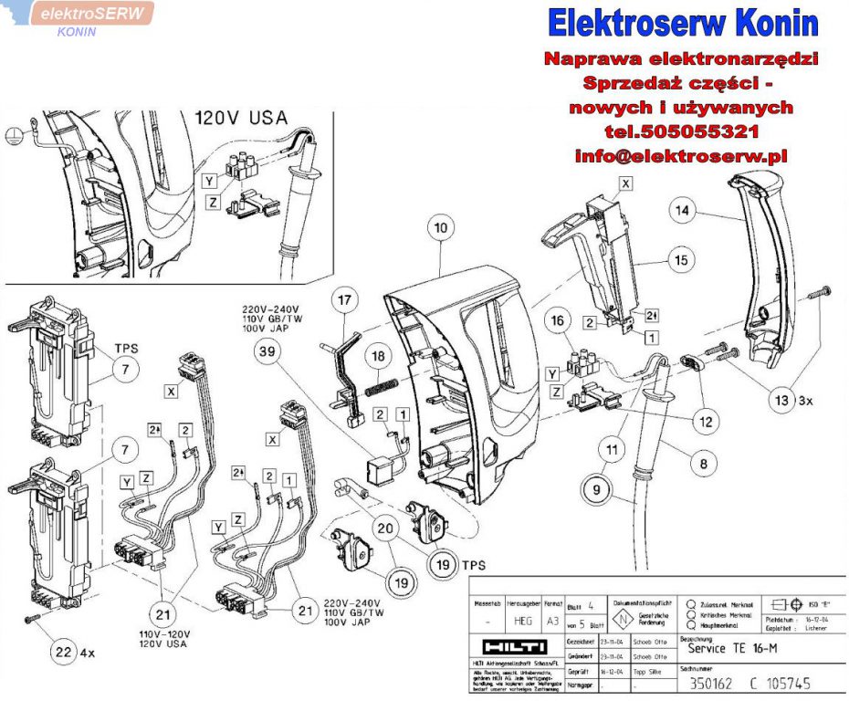 Hilti mimośród do młotowiertarki 344764