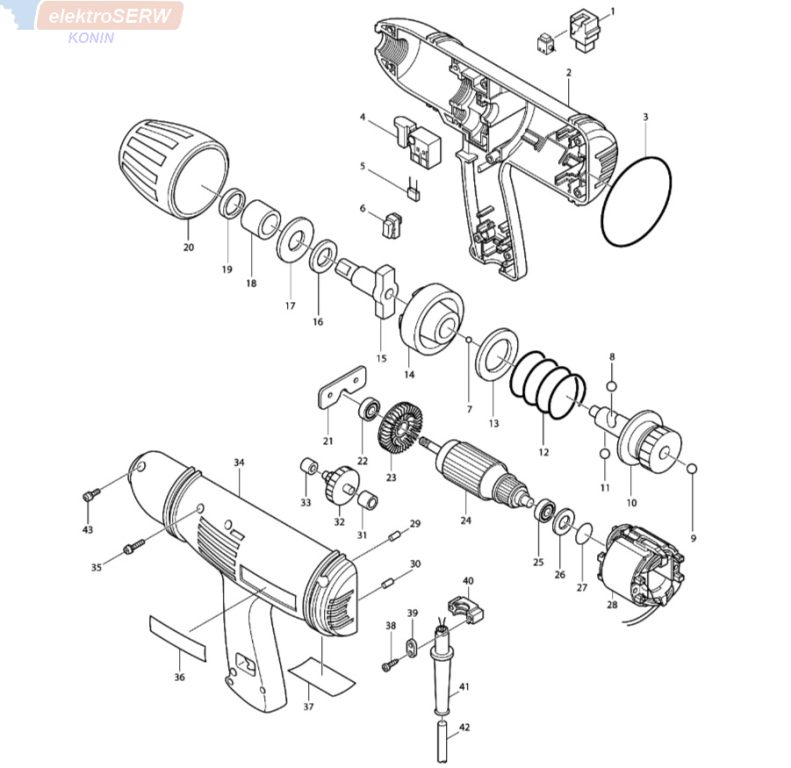 Makita wirnik do klucza udarowego 6905H 516053-4