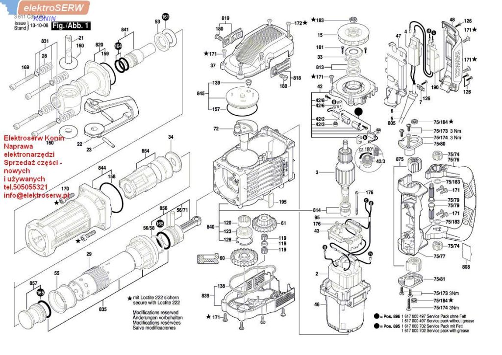 Bosch uchwyt do młota GSH 16-28