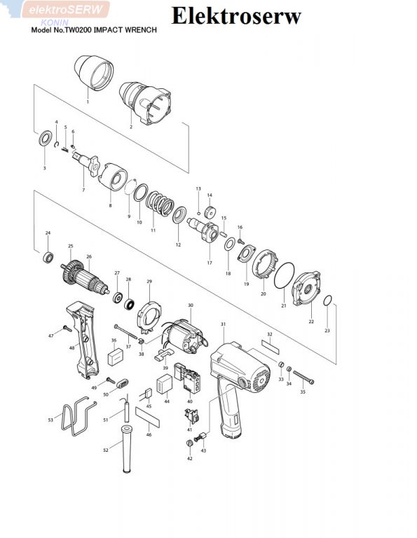 Makita wirnik do TW0200 517448-4