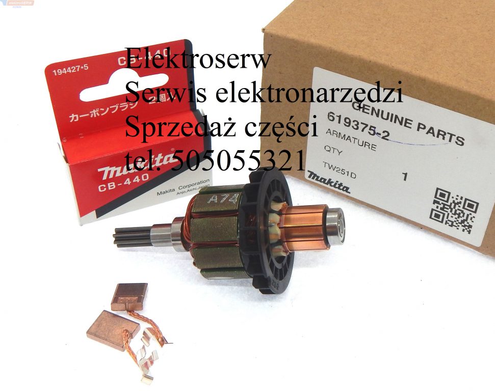 Makita wirnik do BTW251D klucz udarowy wkrętarka