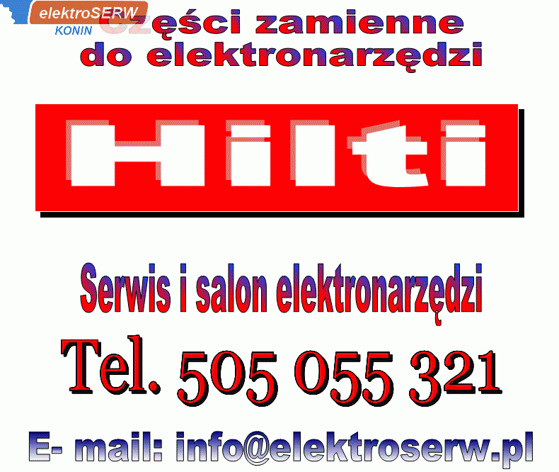 Komplet płyt łożyskowychdo młotowiertarki HILTI TE 2 M 354544 354593